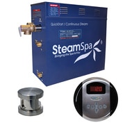 STEAMSPA Oasis 7.5 KW QuickStart Bath Generator in Brushed Nickel OA750BN